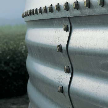 STRONG STIFFENER DESIGN, all-galvanized steel,
Brock