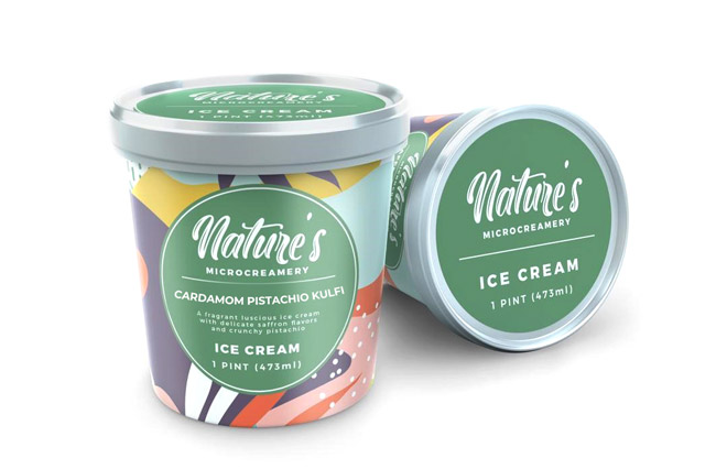 Cardamom Pistachio Kulfi Ice Cream