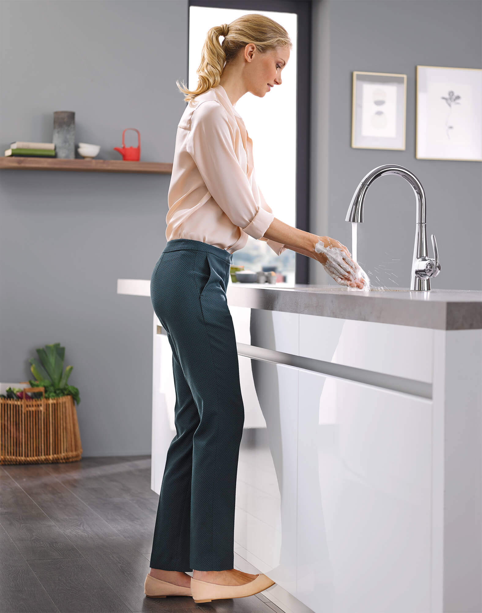 Footcontrol Kitchen Faucet by GROHE 