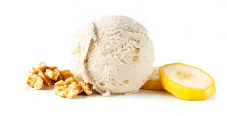 Banana Walnut Ice Cream