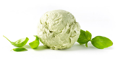Basil Ice Cream