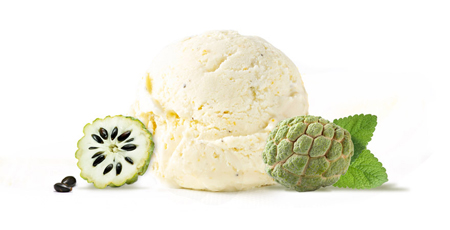 Custard Apple Ice Cream