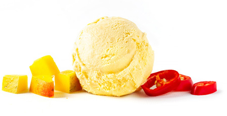 Hot Mango Ice Cream
