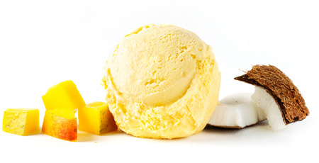 Vegan Mango Ice Cream